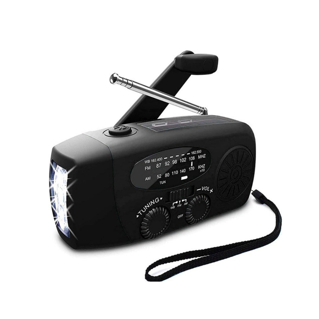 Noodradio Zwart